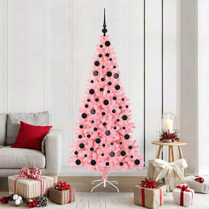 Christmas Tree Pink 180 cm PVC