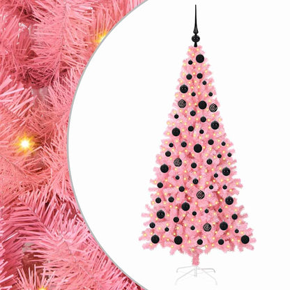 Christmas Tree Pink 180 cm PVC