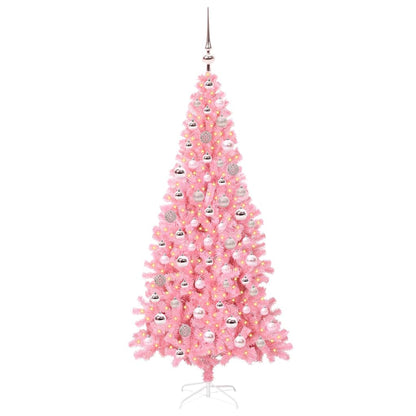 Christmas Tree Pink 180 cm PVC