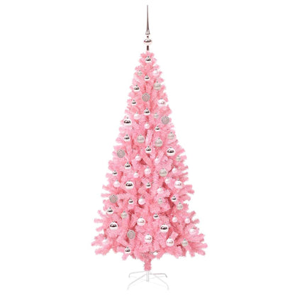 Christmas Tree Pink 180 cm PVC
