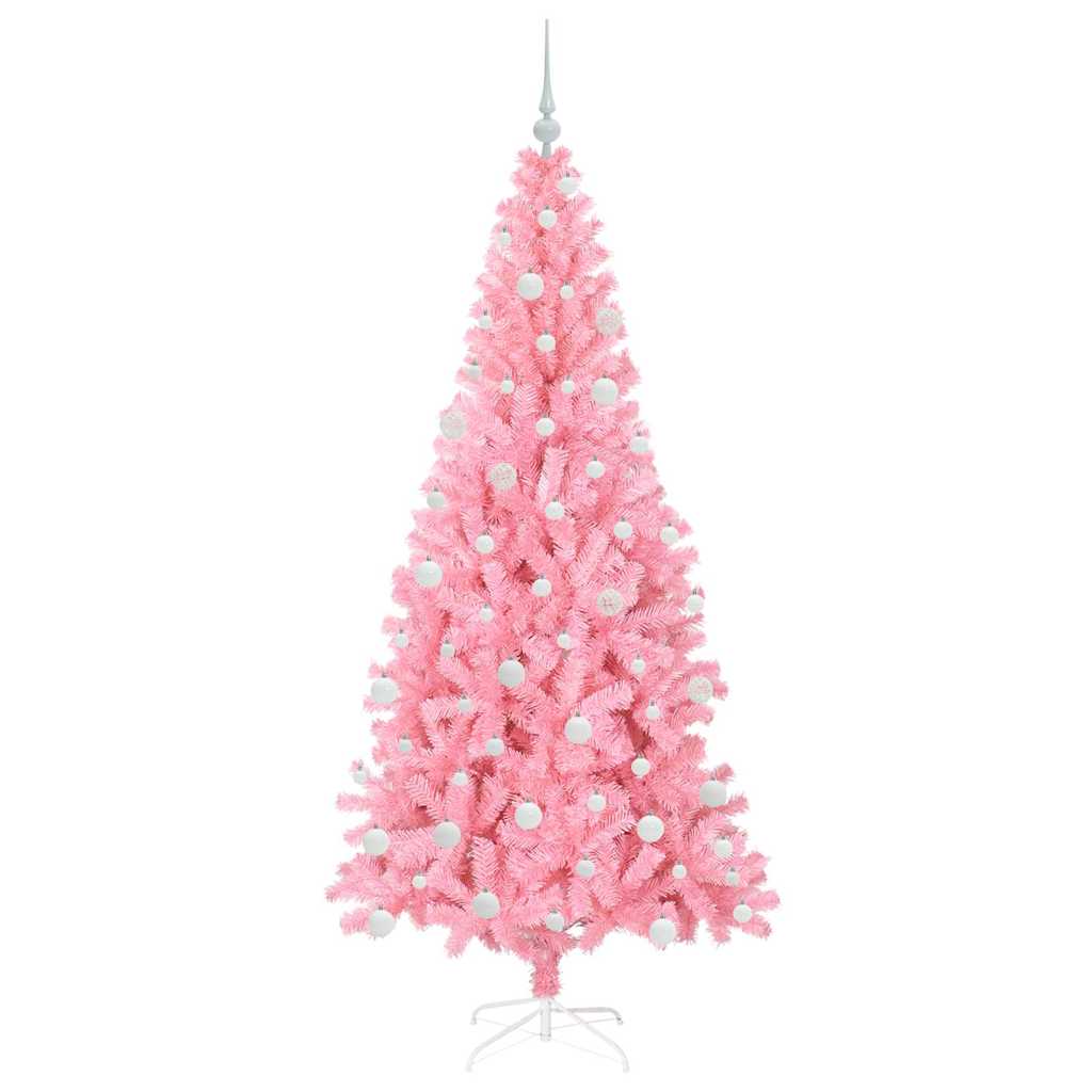 Christmas Tree Pink 180 cm PVC