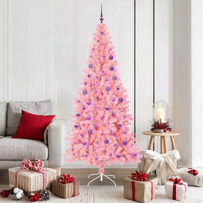 Christmas Tree Pink 180 cm PVC