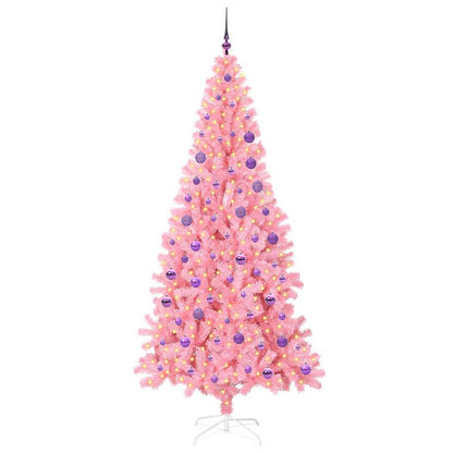 Christmas Tree Pink 180 cm PVC