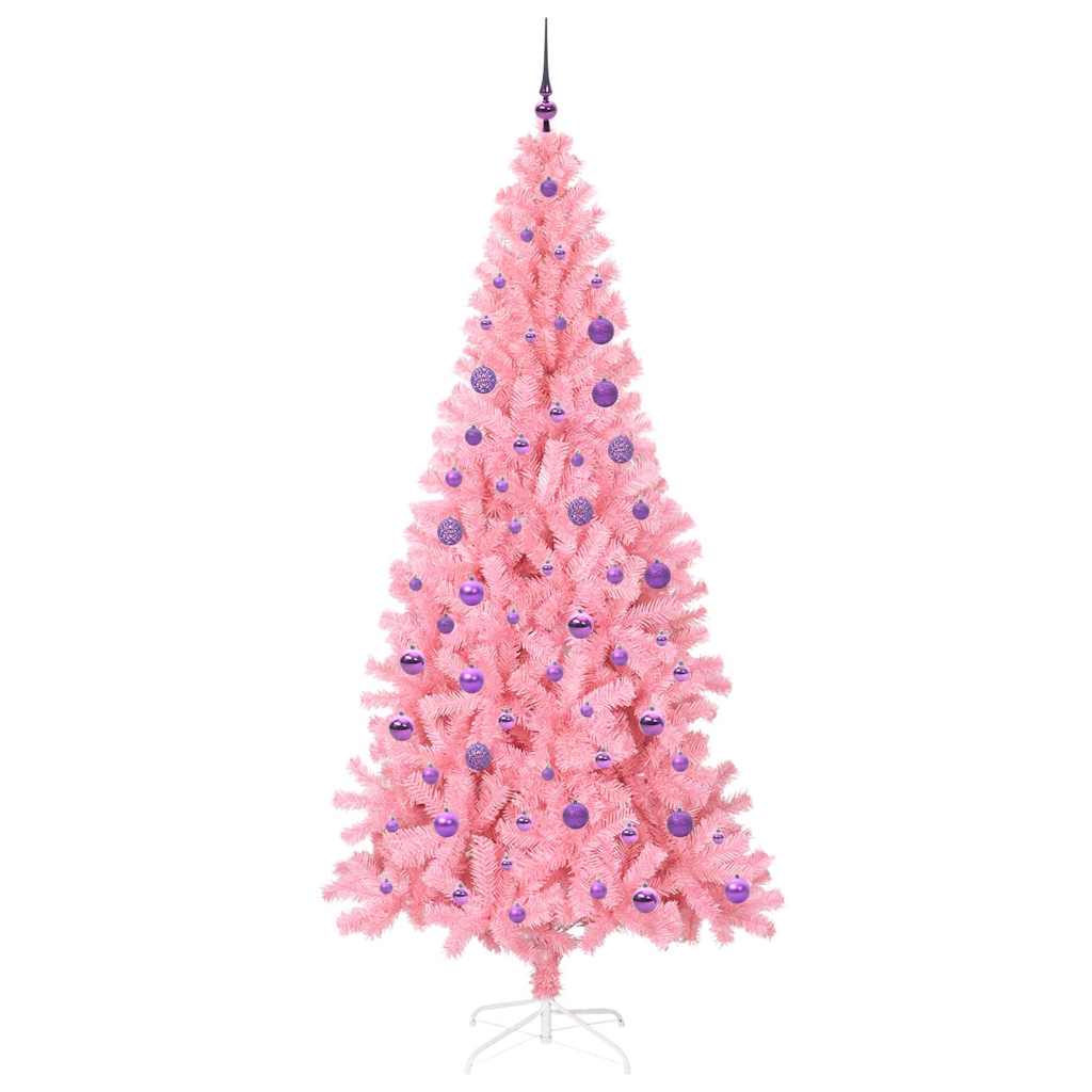 Christmas Tree Pink 180 cm PVC
