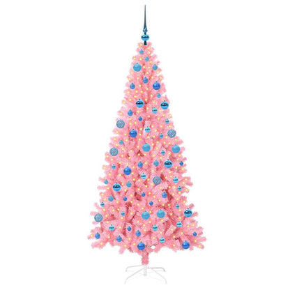 Christmas Tree Pink 180 cm PVC