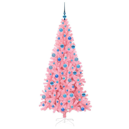 Christmas Tree Pink 180 cm PVC