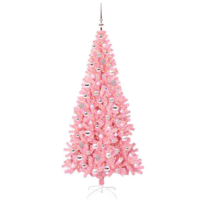 Christmas Tree Pink 210 cm PVC