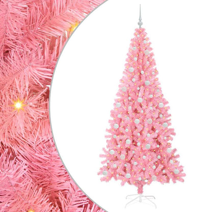 Christmas Tree Pink 210 cm PVC