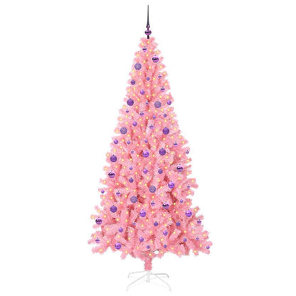 Christmas Tree Pink 210 cm PVC