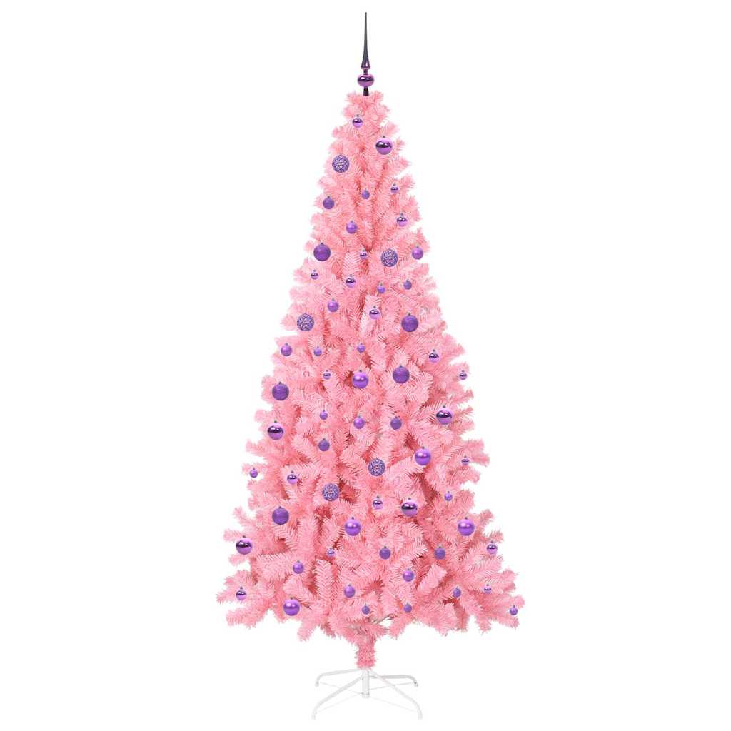 Christmas Tree Pink 210 cm PVC