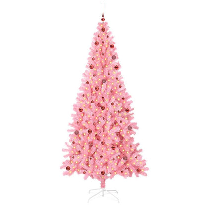 Christmas Tree Pink 240 cm PVC