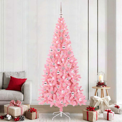 Christmas Tree Pink 240 cm PVC