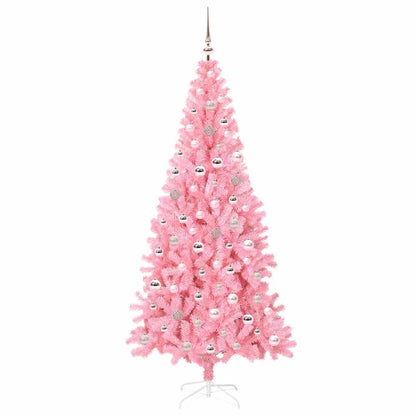Christmas Tree Pink 240 cm PVC