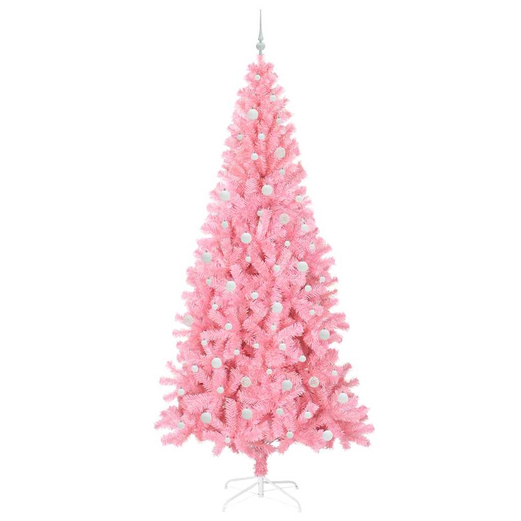 Christmas Tree Pink 240 cm PVC