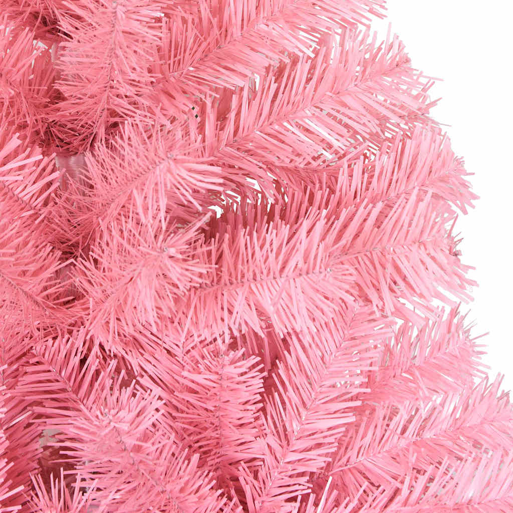 Christmas Tree Pink 240 cm PVC