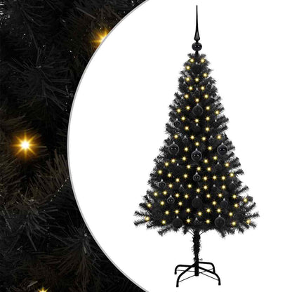 Christmas Tree Black 120 cm PVC