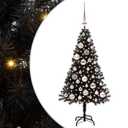 Christmas Tree Black 120 cm PVC