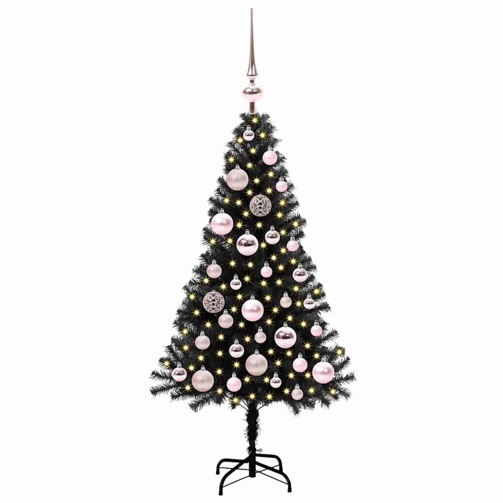 Christmas Tree Black 120 cm PVC