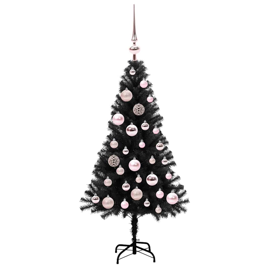 Christmas Tree Black 120 cm PVC