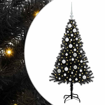 Christmas Tree Black 120 cm PVC