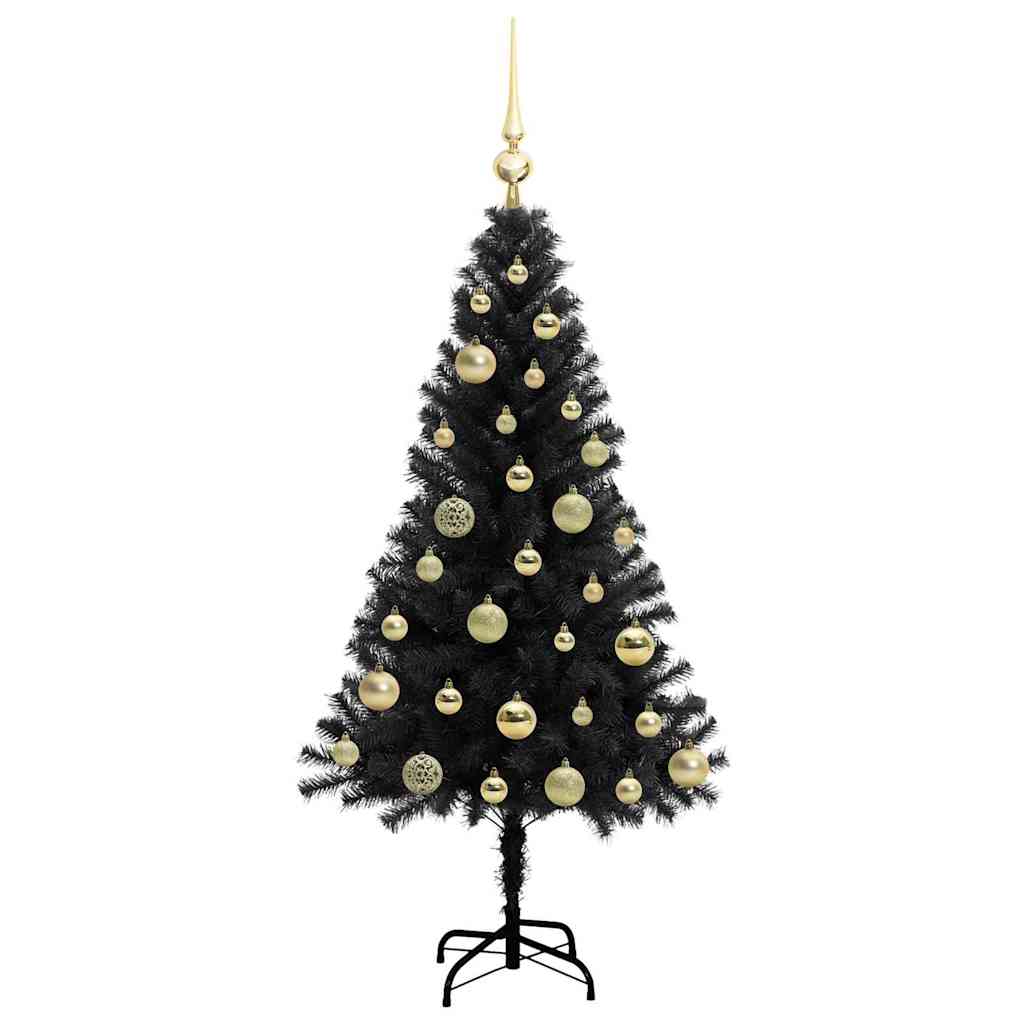 Christmas Tree Black 120 cm PVC
