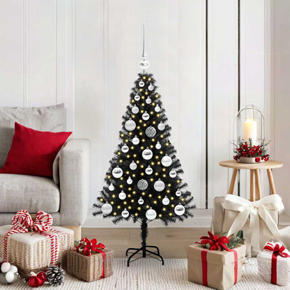 Christmas Tree Black 120 cm PVC