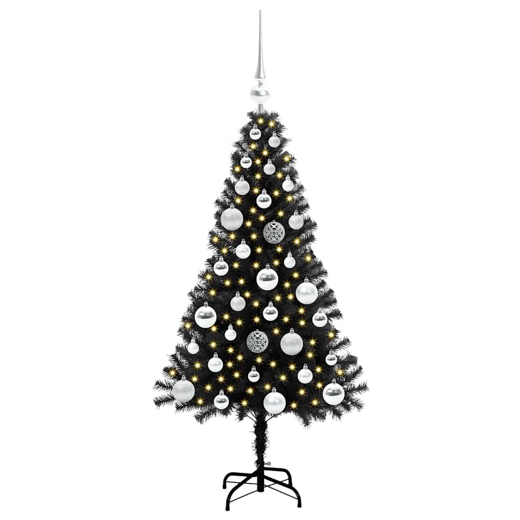 Christmas Tree Black 120 cm PVC
