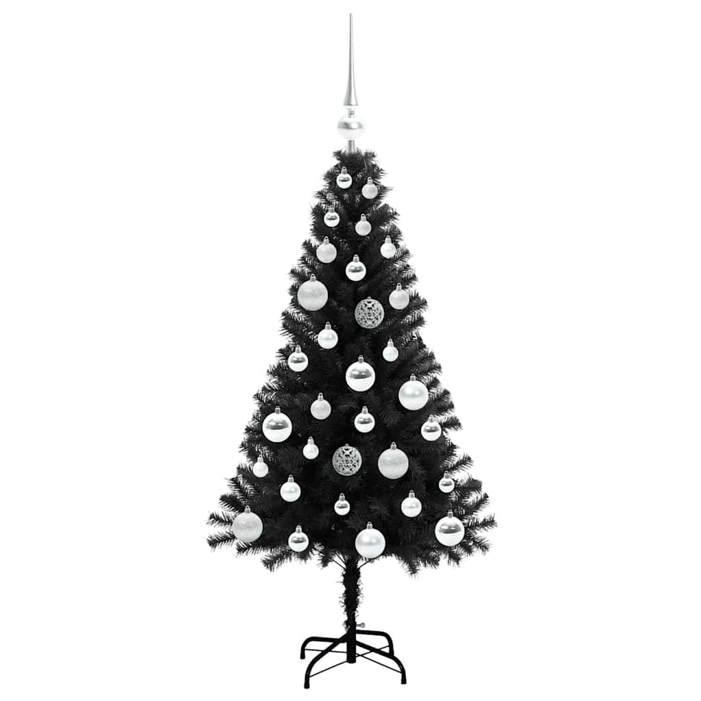 Christmas Tree Black 120 cm PVC