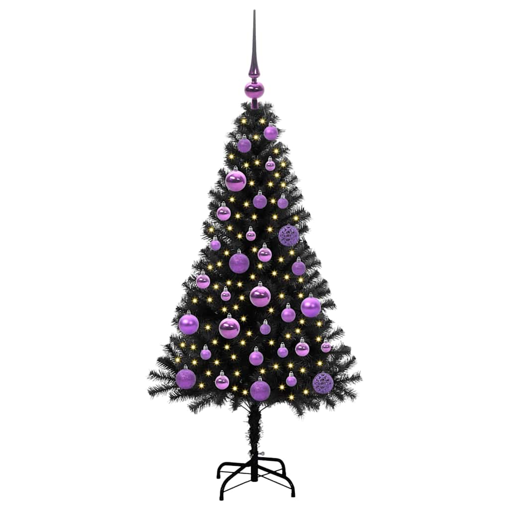 Christmas Tree Black 120 cm PVC