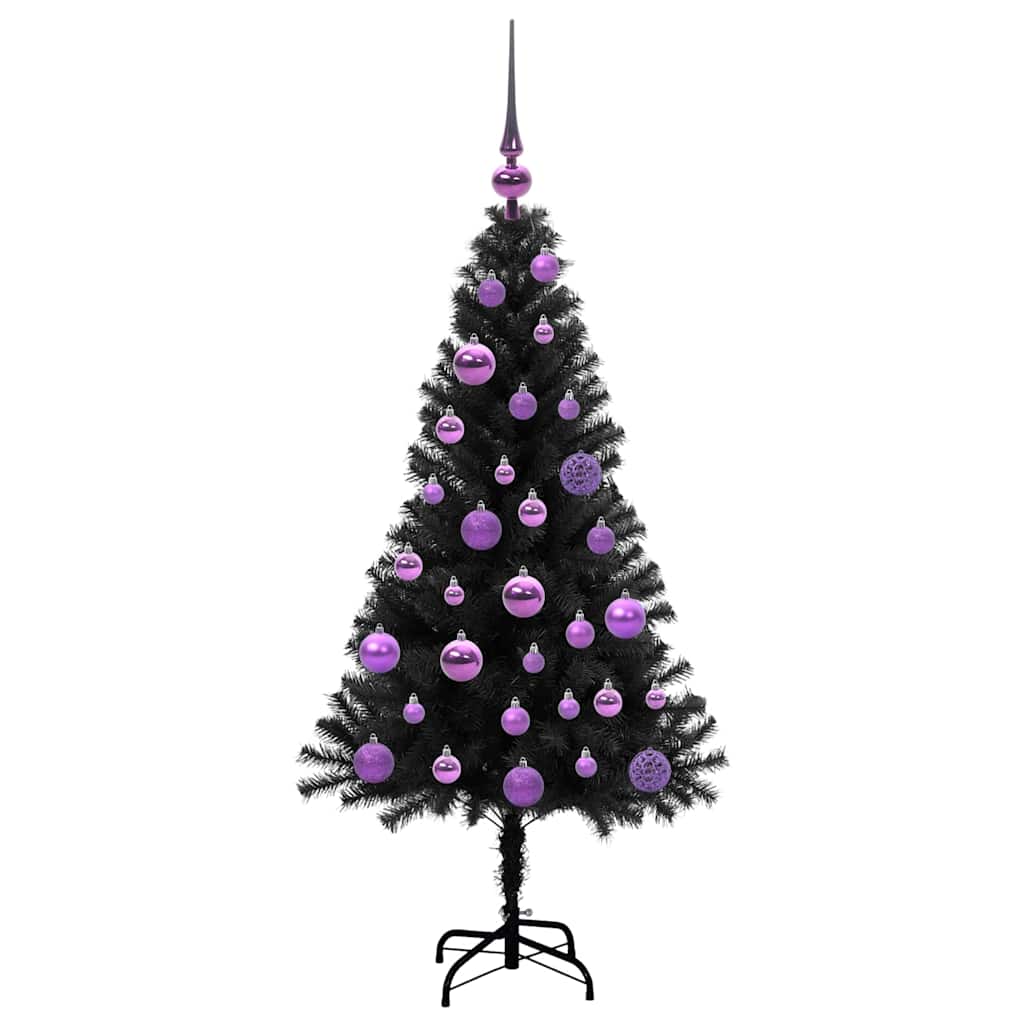Christmas Tree Black 120 cm PVC