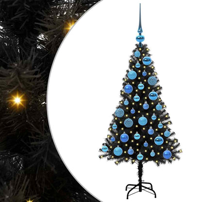 Christmas Tree Black 120 cm PVC