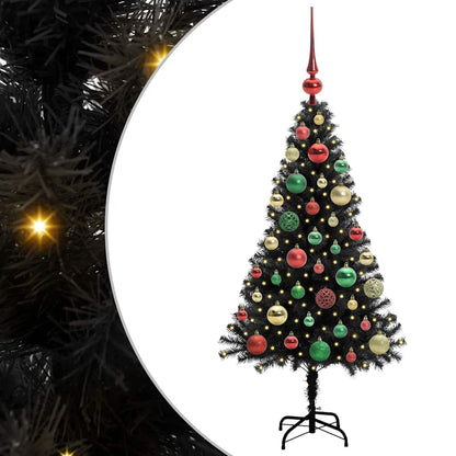 Christmas Tree Black 120 cm PVC