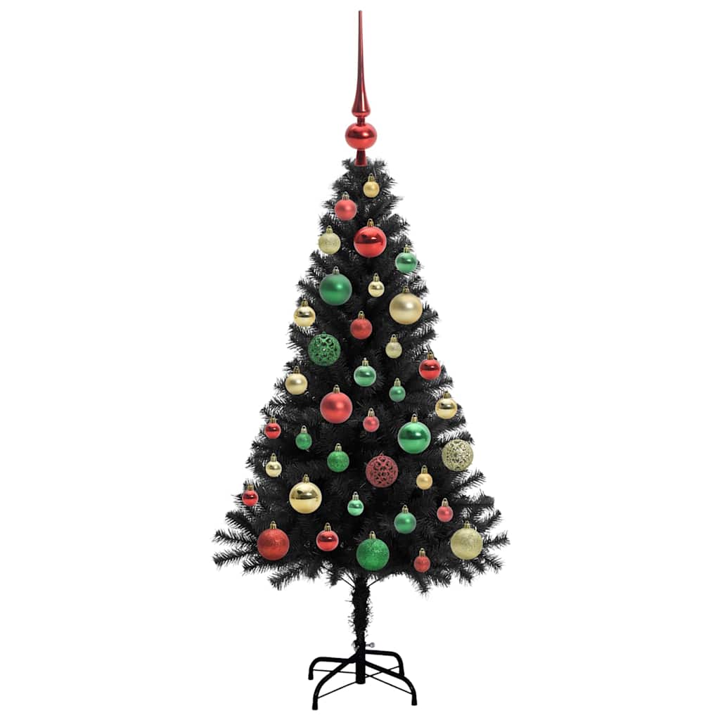 Christmas Tree Black 120 cm PVC