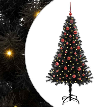 Christmas Tree Black 150 cm PVC