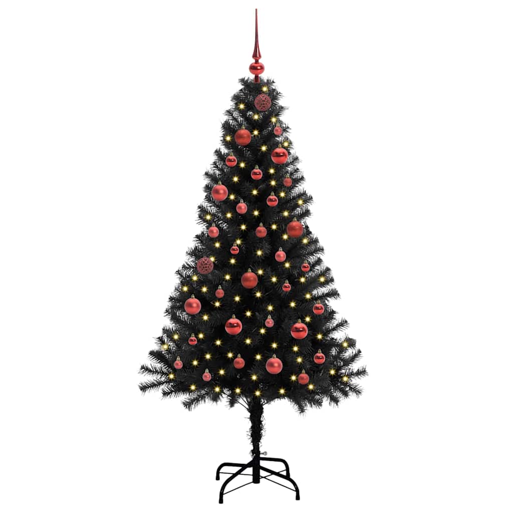 Christmas Tree Black 150 cm PVC