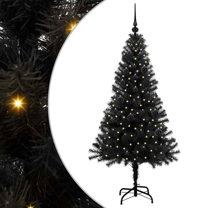 Christmas Tree Black 150 cm PVC
