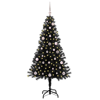 Christmas Tree Black 150 cm PVC