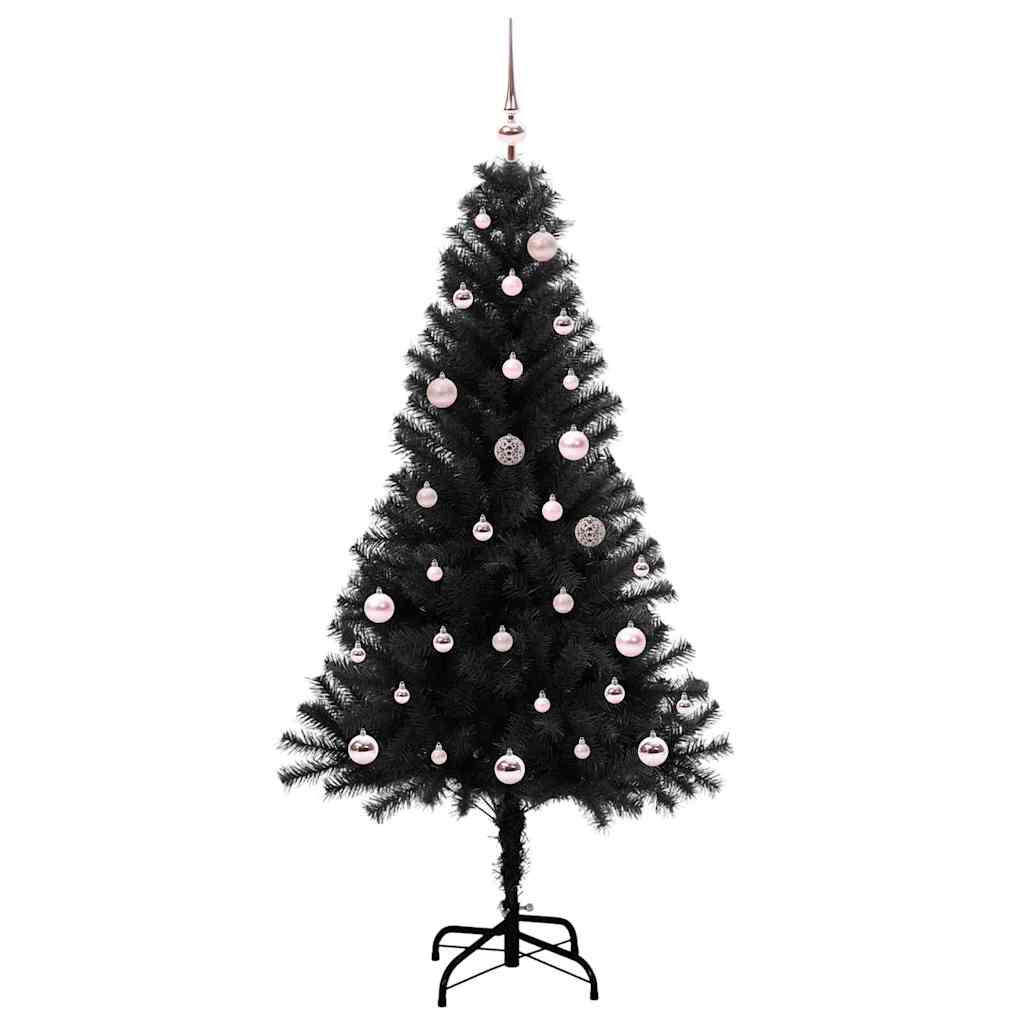 Christmas Tree Black 150 cm PVC