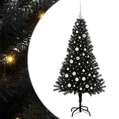 Christmas Tree Black 150 cm PVC