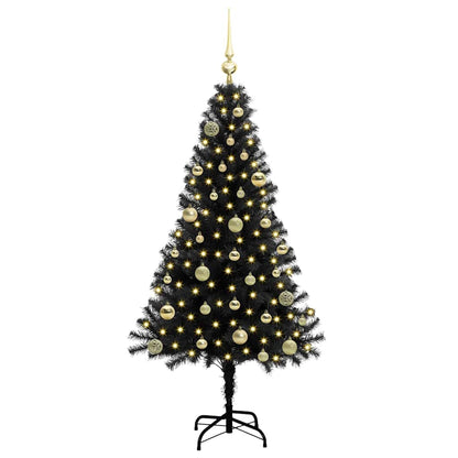 Christmas Tree Black 150 cm PVC