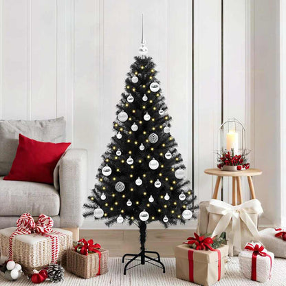 Christmas Tree Black 150 cm PVC