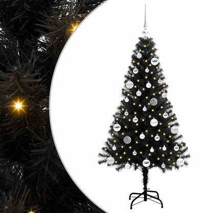 Christmas Tree Black 150 cm PVC