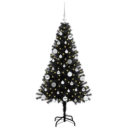 Christmas Tree Black 150 cm PVC