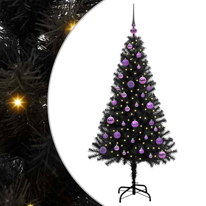Christmas Tree Black 150 cm PVC
