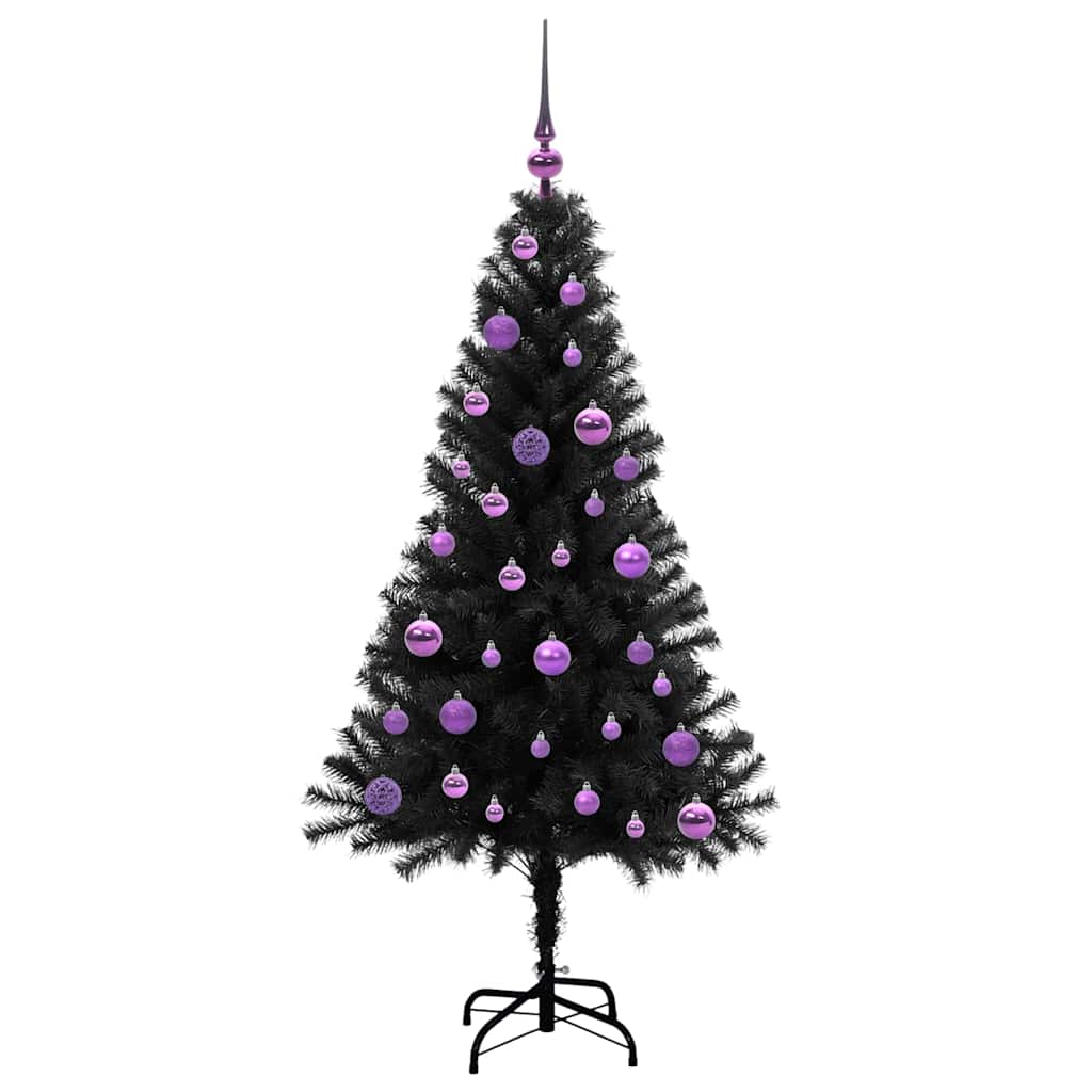 Christmas Tree Black 150 cm PVC