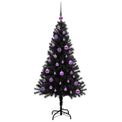 Christmas Tree Black 150 cm PVC