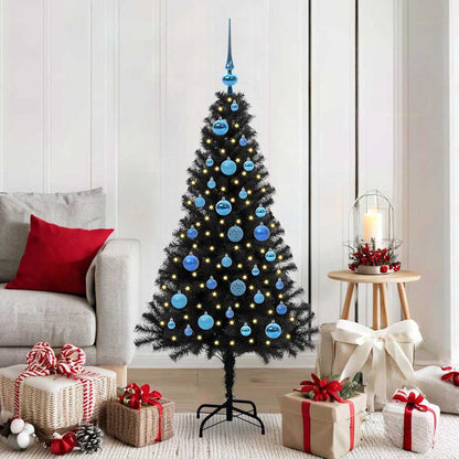 Christmas Tree Black 150 cm PVC