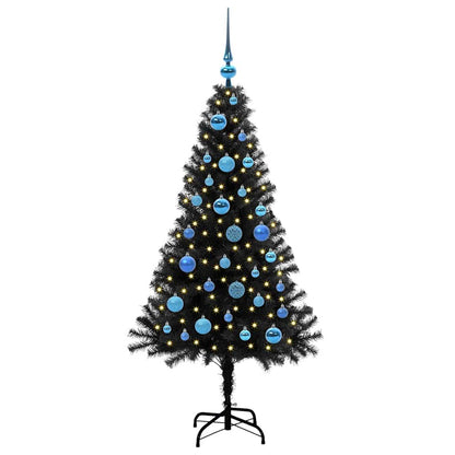 Christmas Tree Black 150 cm PVC