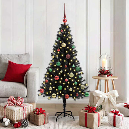 Christmas Tree Black 150 cm PVC