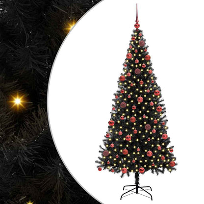 Christmas Tree Black 180 cm PVC